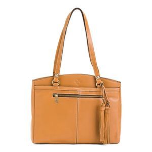Poy Top Zip Tote Hazelnut >:)